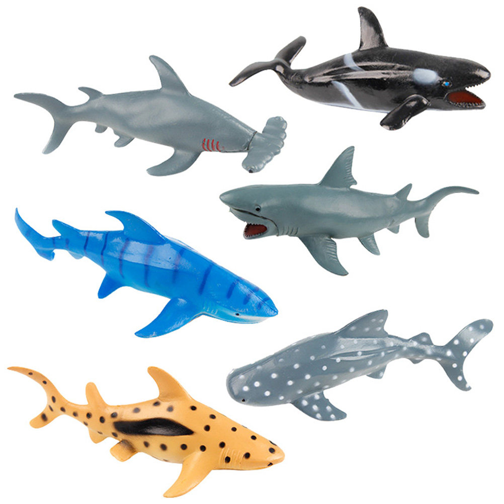 Home Decor Simulator - Ensemble de 6 figurines d'animaux marins