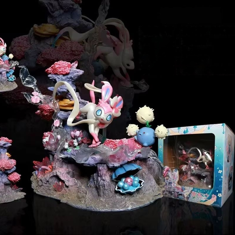 Home Decor Company - Figurine GK Sylveon Shroomish Clamperl Fairy