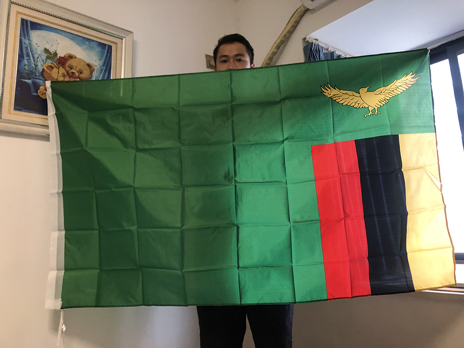 Home Decor Zambia - (DRAGON FLAG) Drapeau de la Zambie