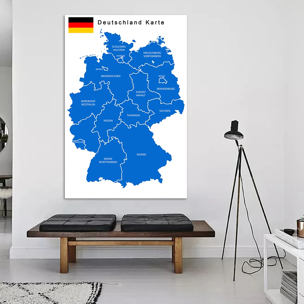 Germany Home Decor - Grande affiche de peinture sur toile