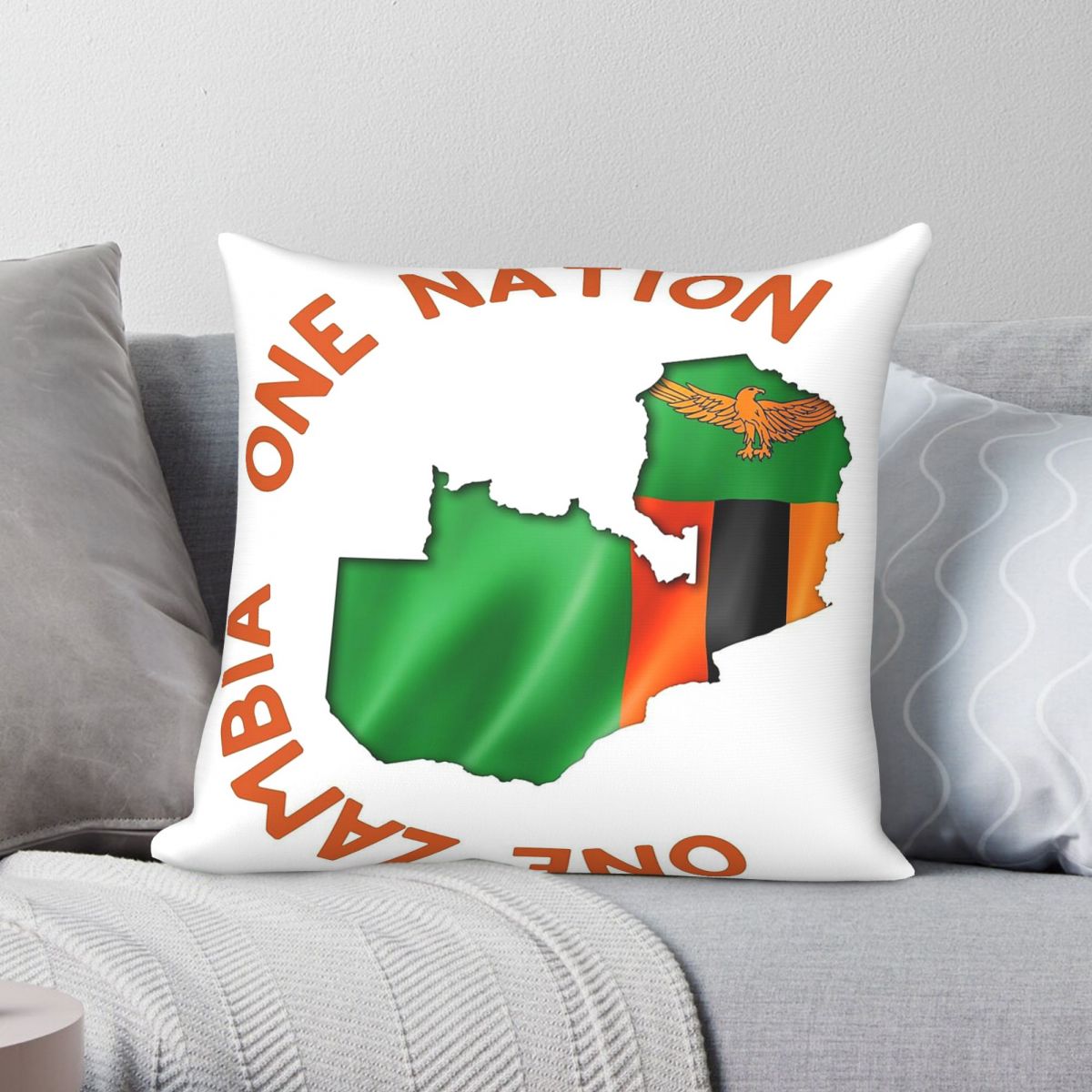 Home Decor Zambia - One Zambia One Nation - Housse