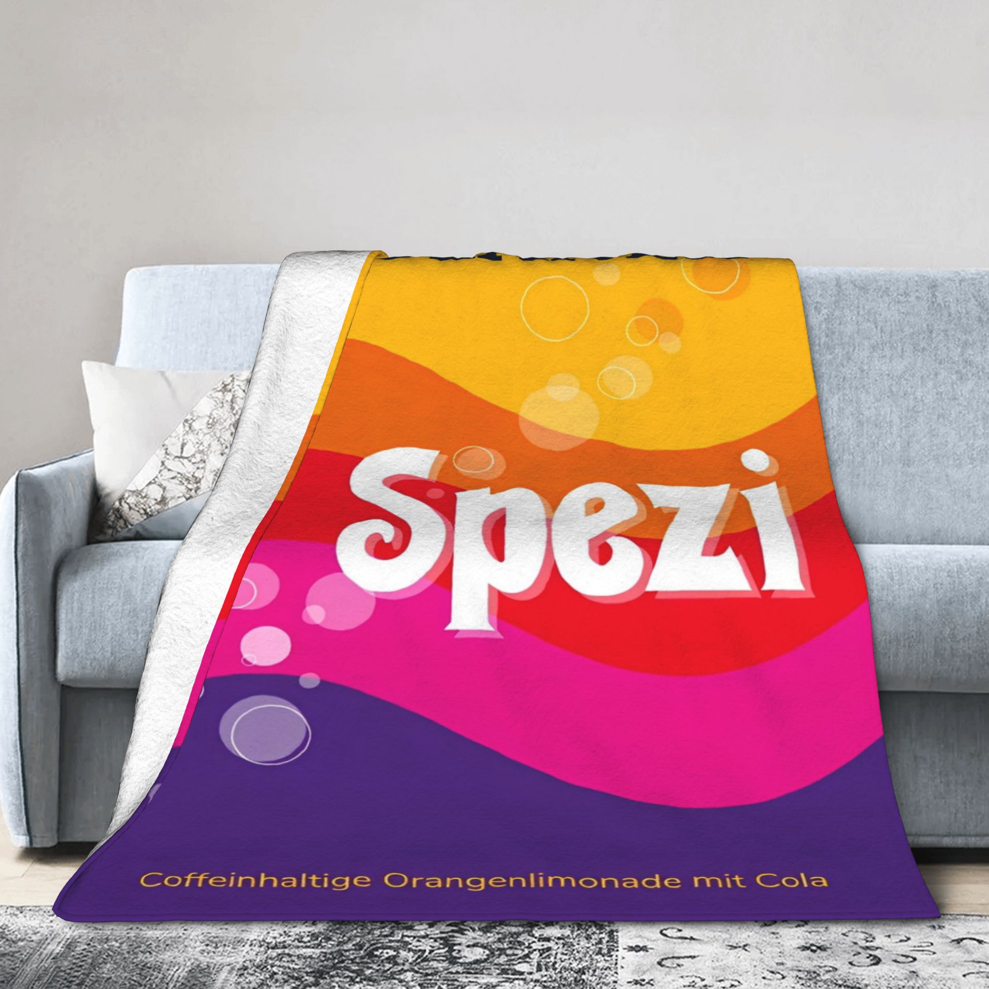 Germany Home Decor - Paulaner Spezi couvertures allemagne boisson gazeuse