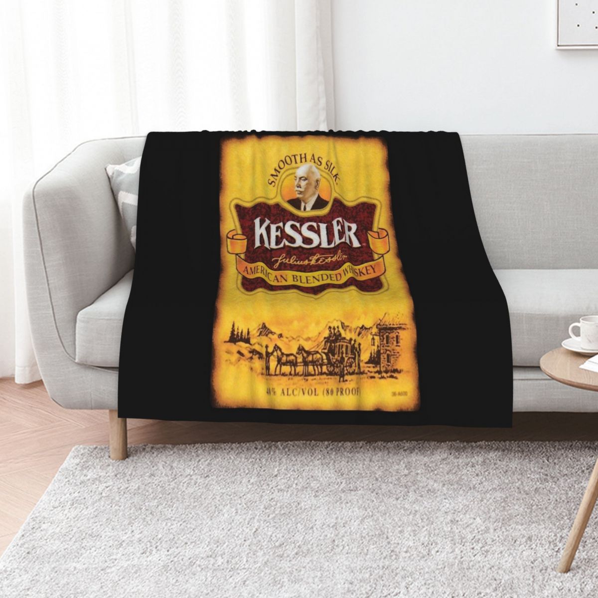 Home Decor Png - Kessler Vintage Classic T-Shirt.png Couverture décorative