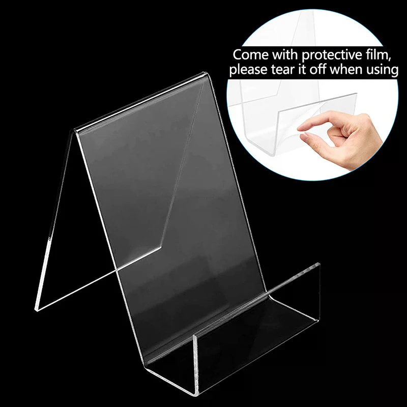 Aesthetic Bookend - 1 x serre-livres en acrylique, support