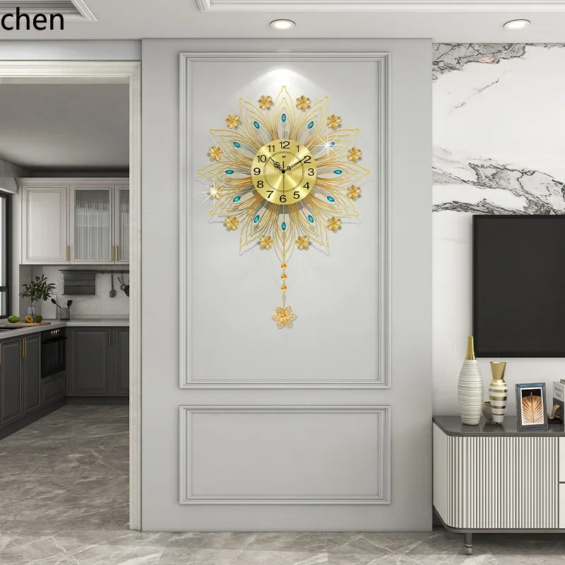 Home Decor Luxury - Horloge murale de style européen TQH-i7.7,