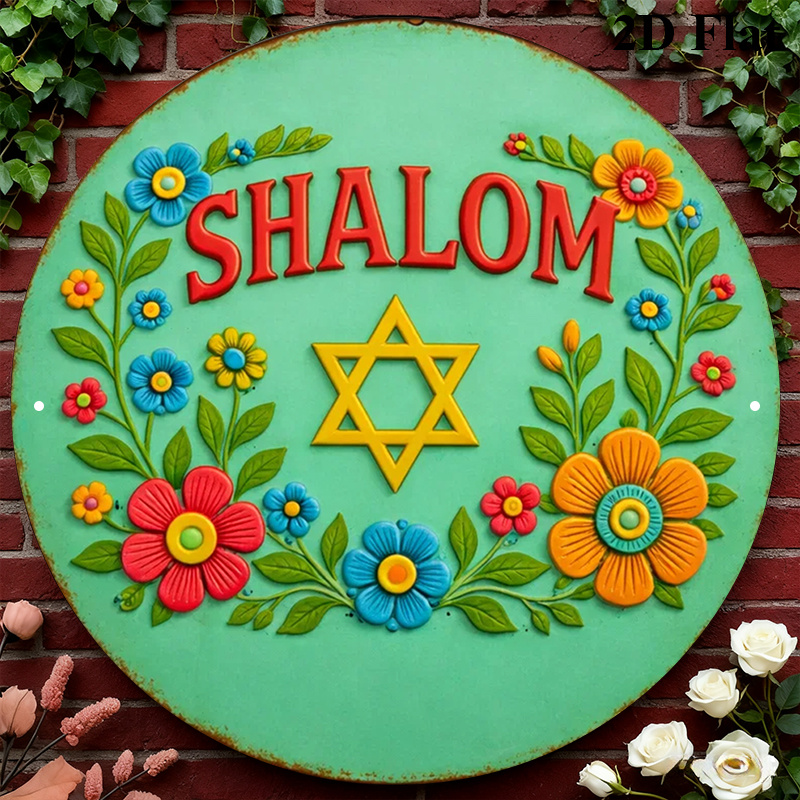Home Decor Room - CIFBUY Shalom Star of David Décoration