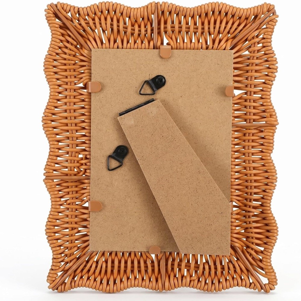 Cadres photo vintage en rotin  - Bamboo Photo Frame avis et prix