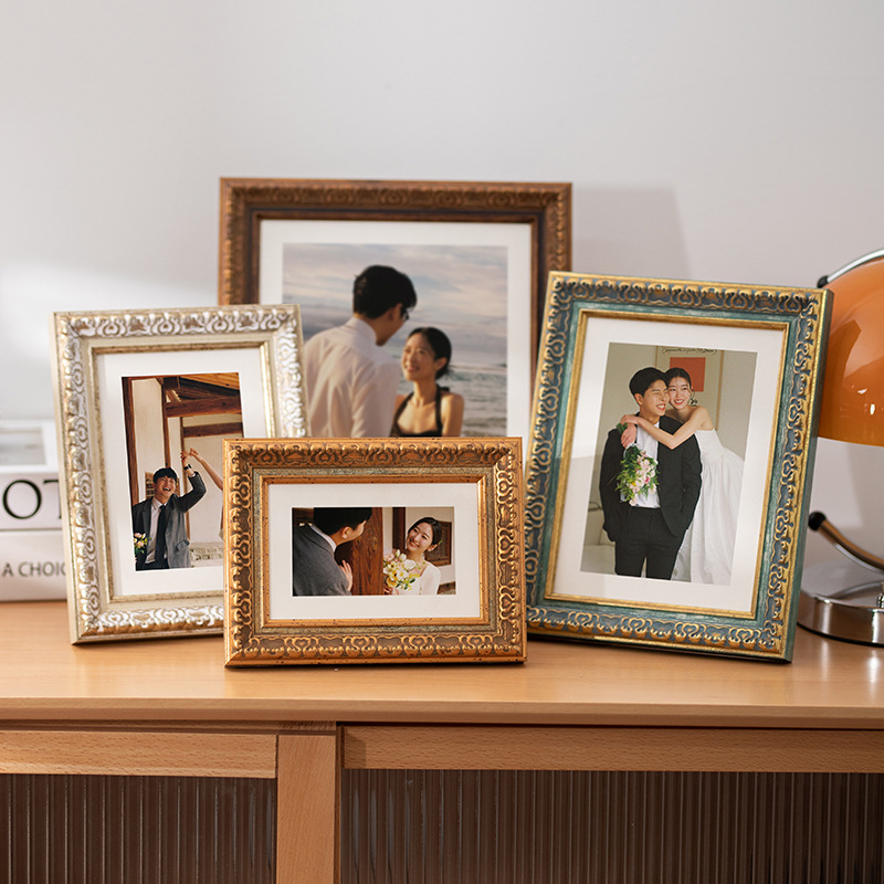 Cadre photo suspendu au mur 5- - Bamboo Photo Frame avis et prix