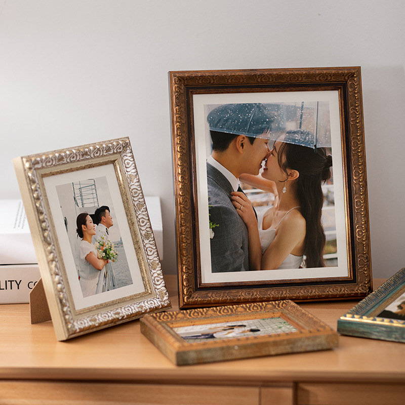 Cadre photo suspendu au mur 5- - Bamboo Photo Frame avis et prix