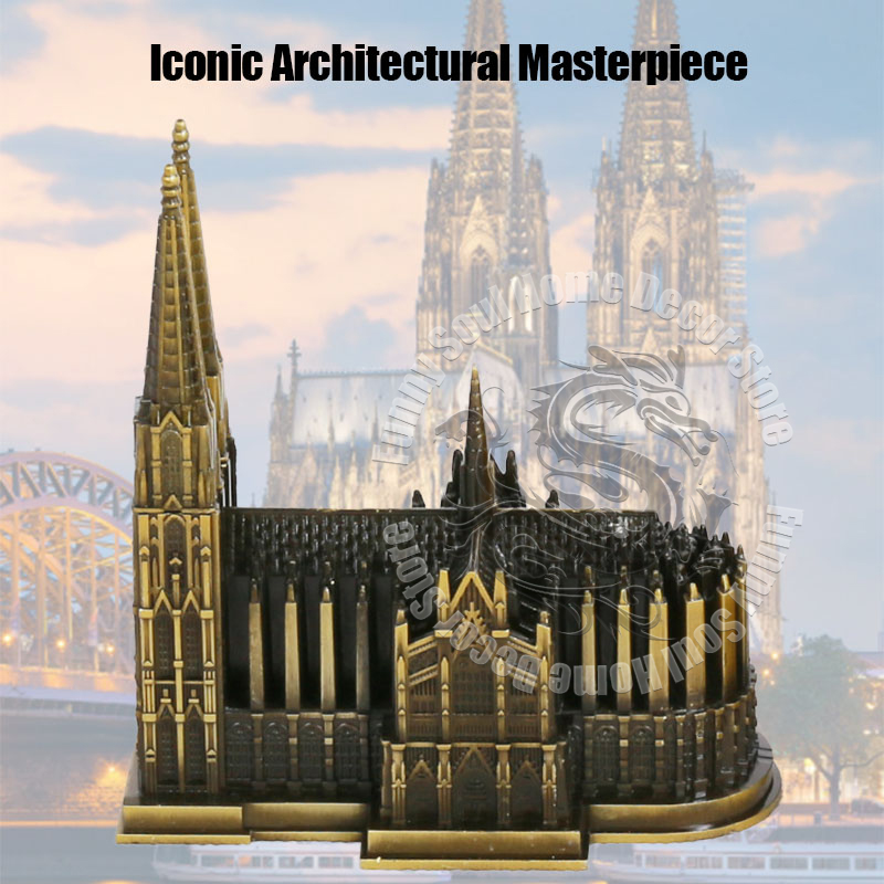 Cathédrale de Cologne en métal - Germany Home Decor avis et prix