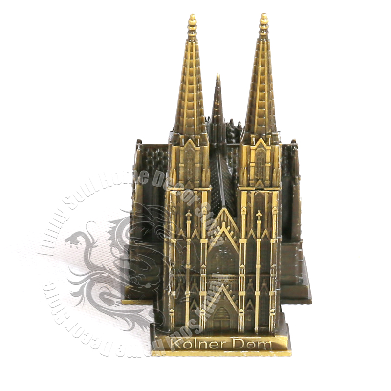 Cathédrale de Cologne en métal - Germany Home Decor avis et prix