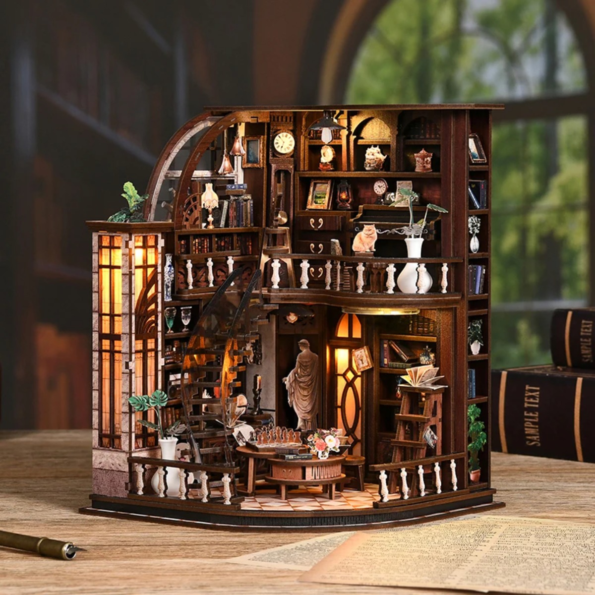 Kit de Nook de Lecture Miniatu - Aesthetic Bookend avis et prix