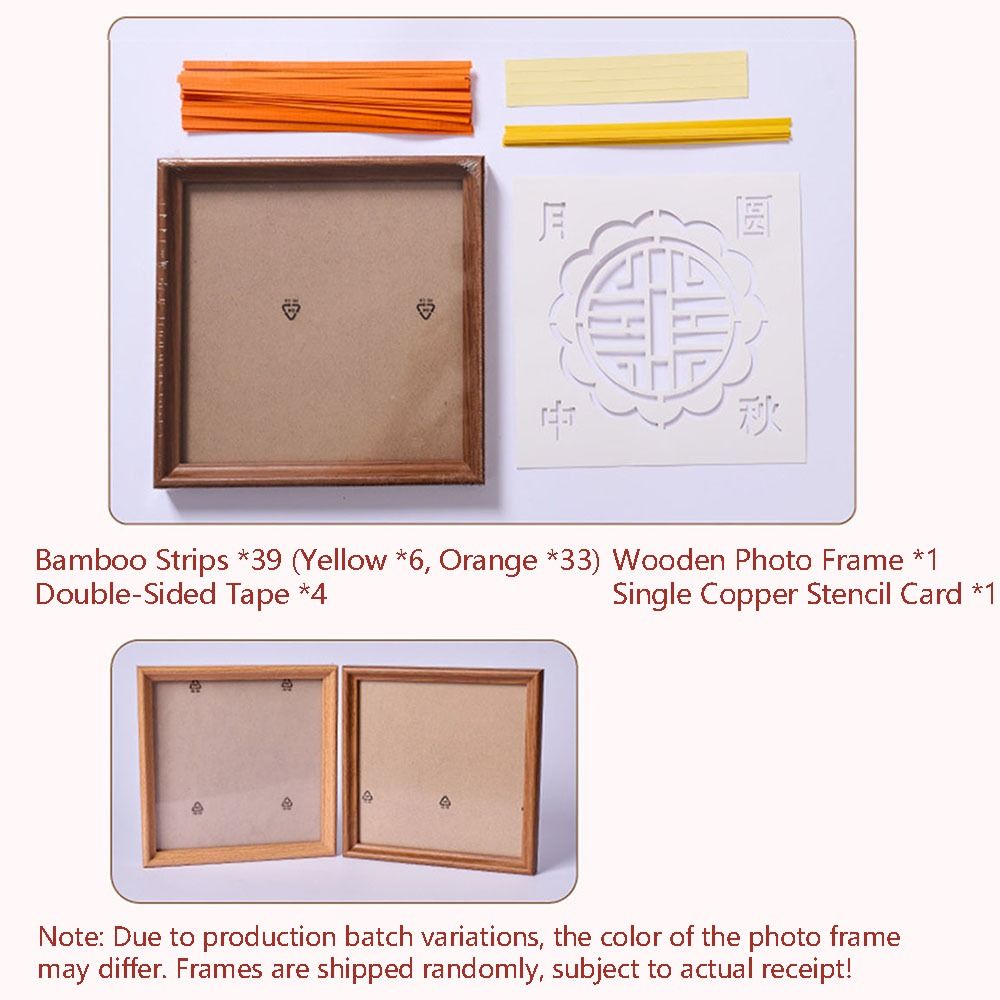 Cadre photo rétro pour le Fest - Bamboo Photo Frame avis et prix