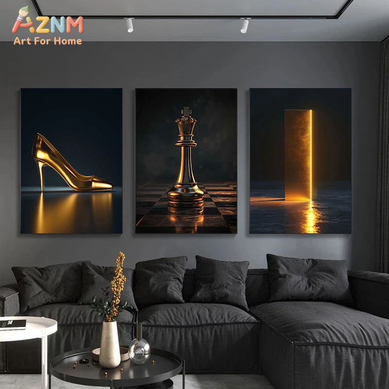 AZNM Tableau mural sur toile s - Home Decor Luxury avis et prix
