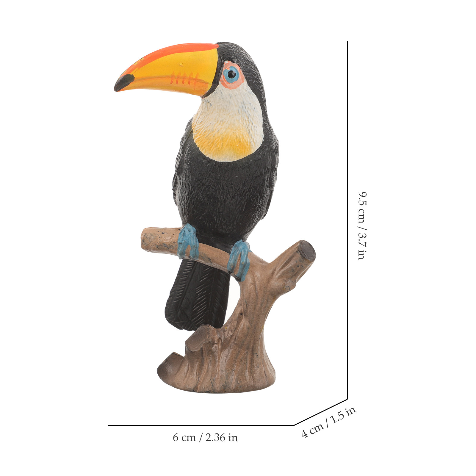 Toucan simulé en plastique, fi - Home Decor Simulator avis et prix