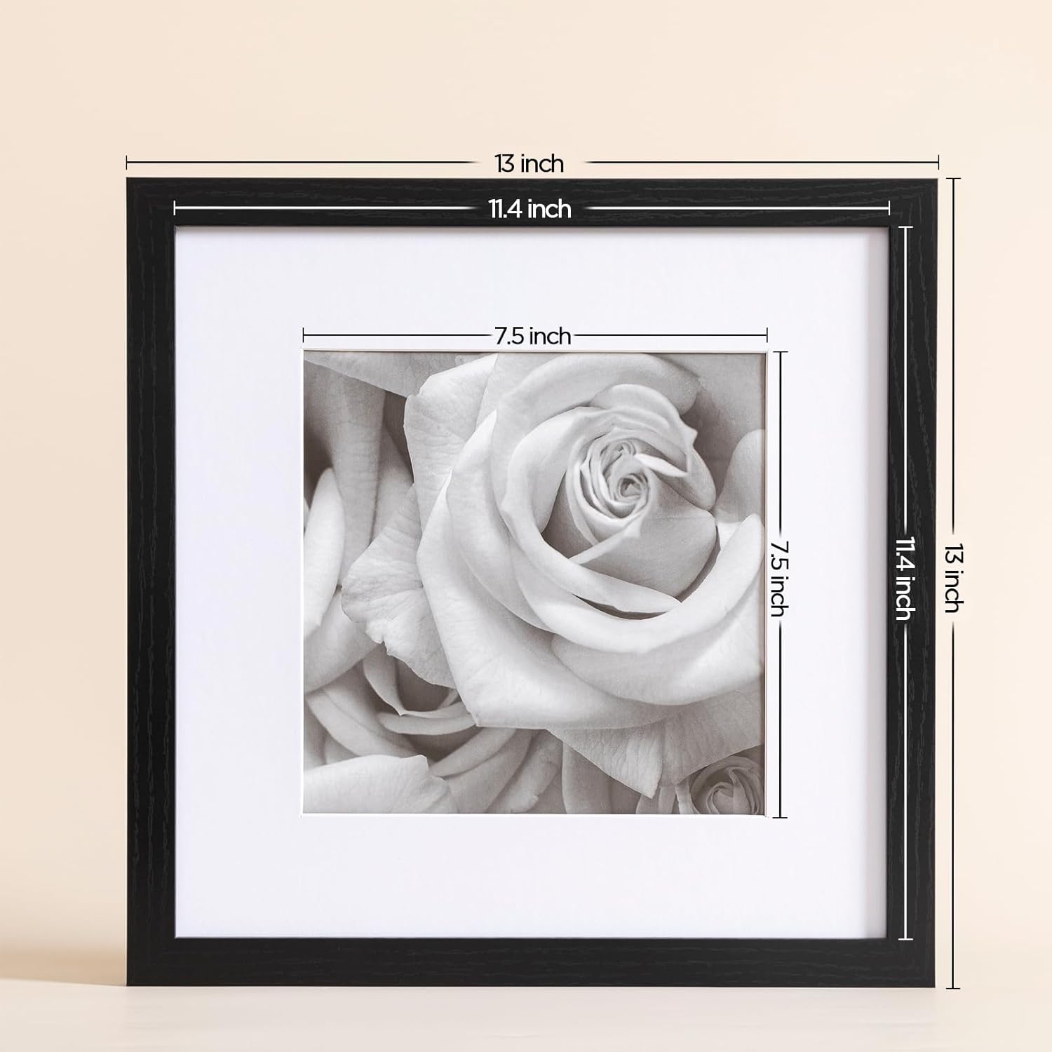 Ensemble de 9 cadres photo 12x - Bamboo Photo Frame avis et prix