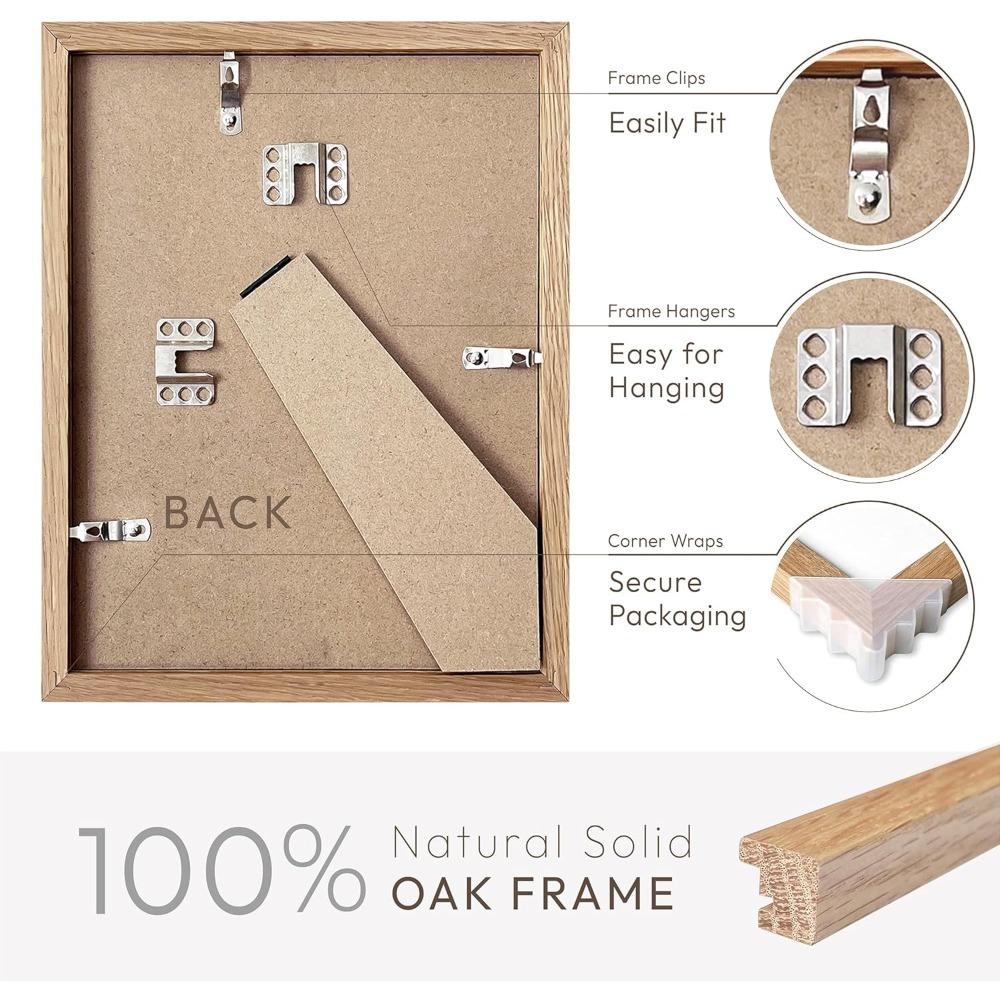 Cadre photo 4x6, en bois de ch - Bamboo Photo Frame avis et prix