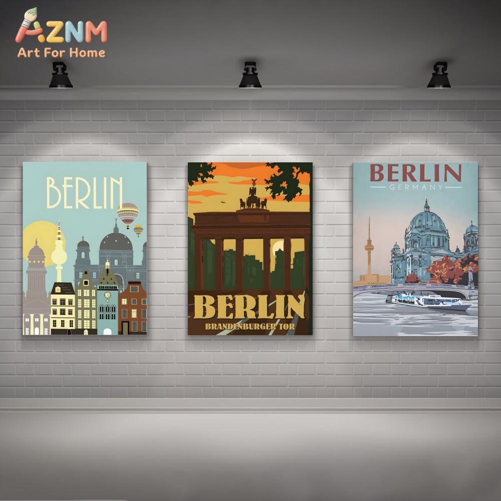 AZNM Berlin Allemagne Art mura - Germany Home Decor avis et prix