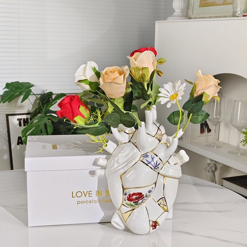 Vase en forme de cœur pour sal - Home Decor Luxury avis et prix