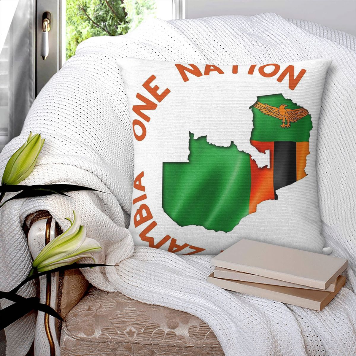 One Zambia One Nation - Housse - Home Decor Zambia avis et prix