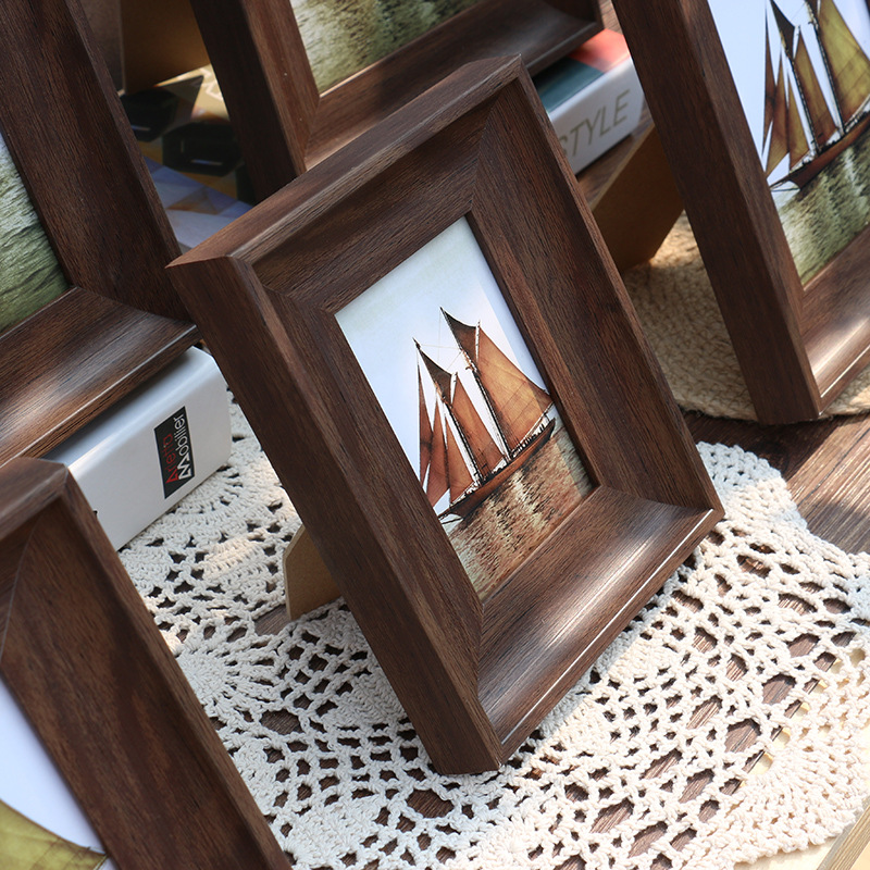 Cadre Photo en résine Vintage, - Bamboo Photo Frame avis et prix
