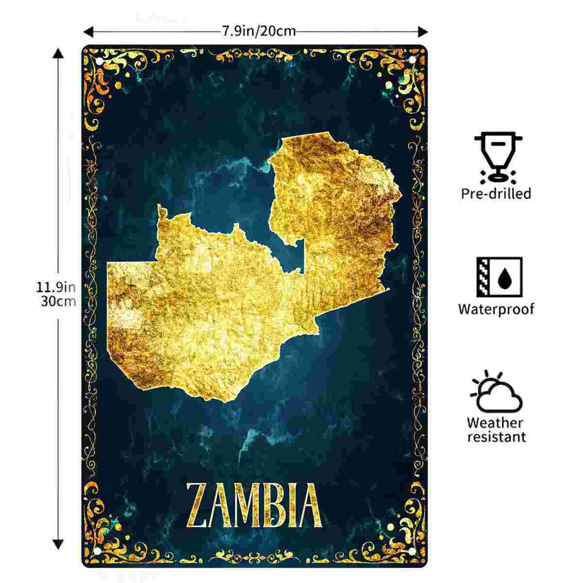Décoration murale 2D plate en  - Home Decor Zambia avis et prix