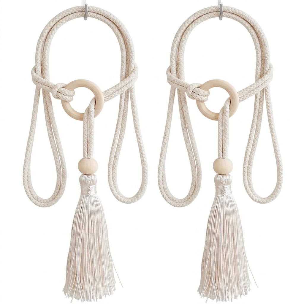Attaches de rideaux 1 paire, m - Home Decor Luxury avis et prix