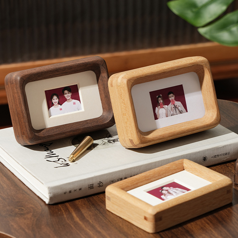 Cadre photo magnétique 3'x4' p - Bamboo Photo Frame avis et prix