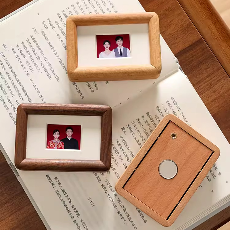 Cadre photo magnétique 3'x4' p - Bamboo Photo Frame avis et prix