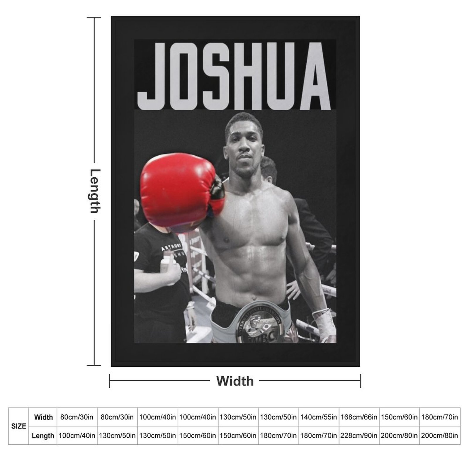 Anthony Joshua Classic T-Shirt - Home Decor Png avis et prix